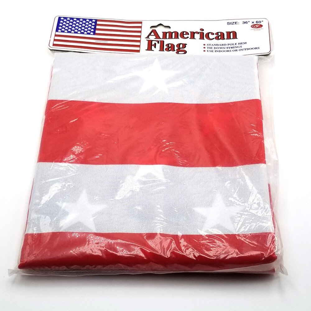 American Flag 3x5 Polyester USA Stars Stripes Indoor Outdoor Grommet New